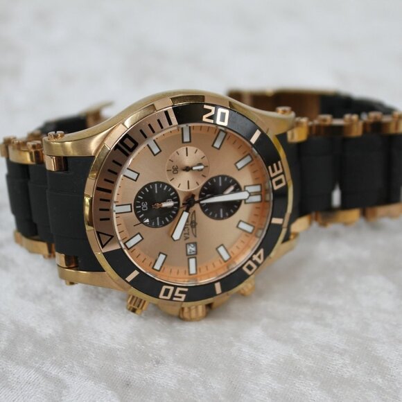 Invicta 80141 Sea Spider Men's Watch Quartz Stainless Steel  rose gold black - Picture 16 of 16